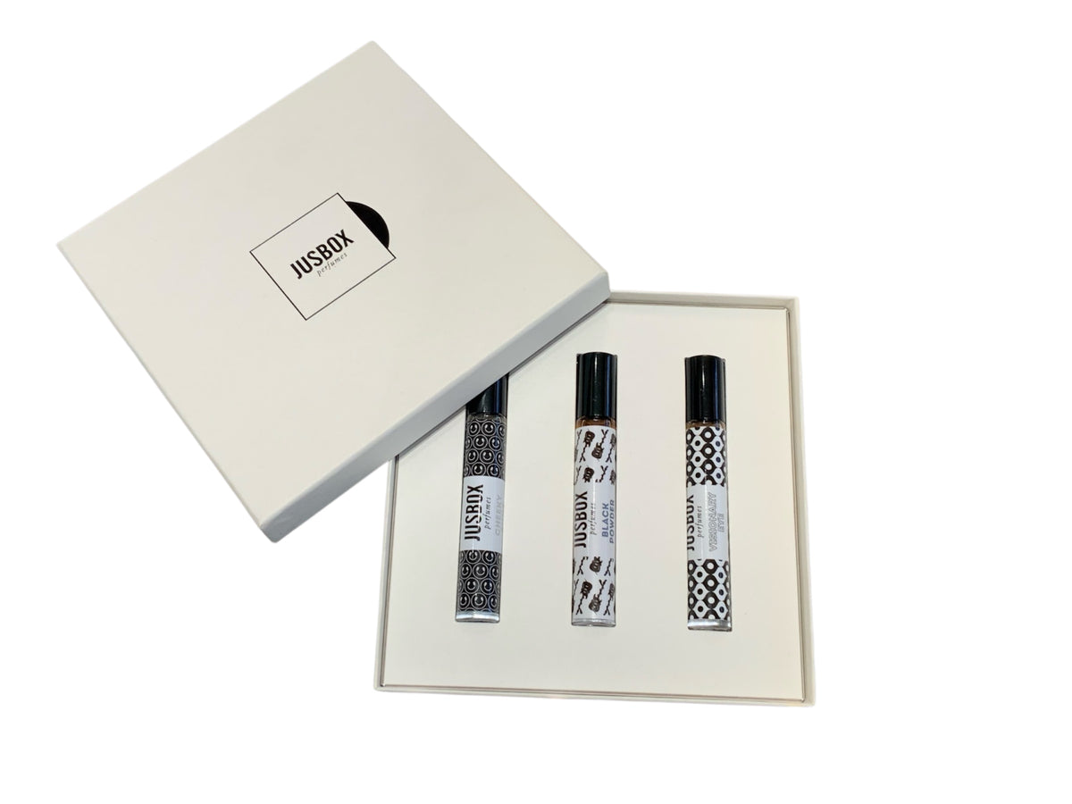 Jusbox Perfumes - il Cofanetto Custom 3x7.8ml