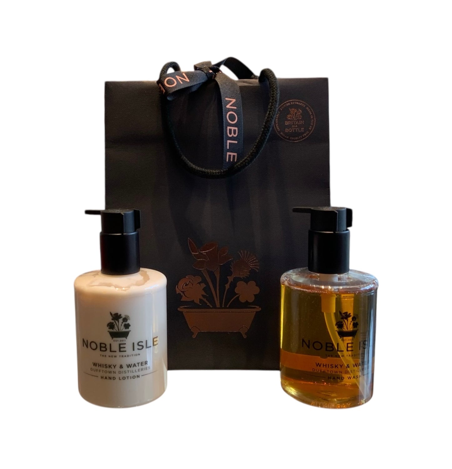 KIT HAND WASH & HAND LOTION WHISKY AND WATER - NOBLE ISLE