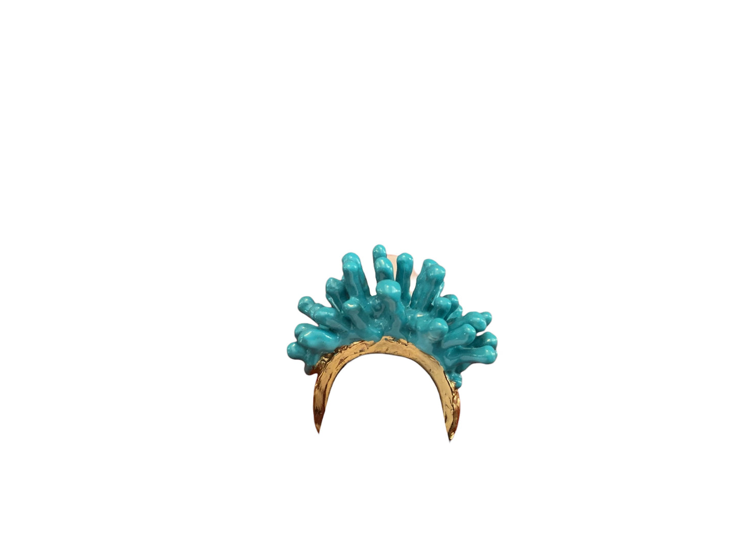 GIOIELLO ARTIGIANALE IN BRONZO TURCHESE - DETTAGLI D’ATTIMI