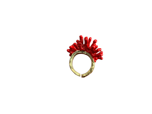 GIOIELLO ARTIGIANALE IN BRONZO ROSSO - DETTAGLI D’ATTIMI