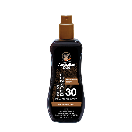 Instant Bronzer Spray Gel Sunscreen 30 - Australian Gold