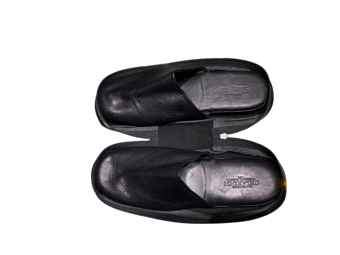 PANTOFOLE IN PELLE - CHIARUGI