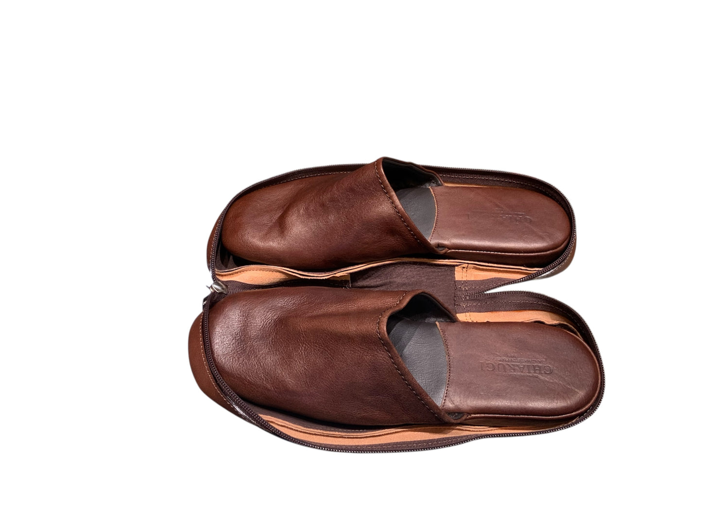 PANTOFOLE IN PELLE - CHIARUGI