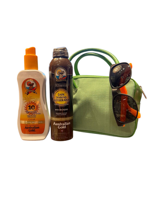 Kit Australian Gold Protezione Solare SPF10 + Dark Tanning Accelerator