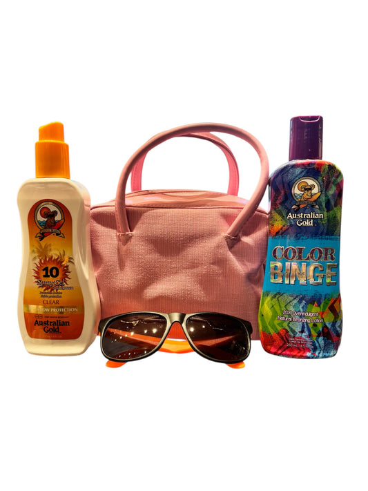 Kit Protezione Solare SPF 10 + Color Binge - Australian Gold