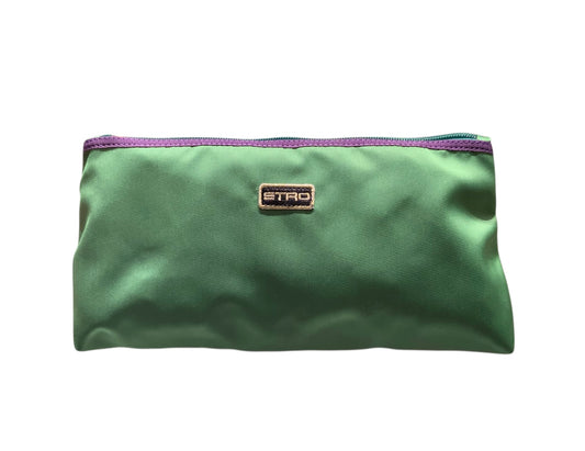 POCHETTE IN SETA VERDE - ETRO