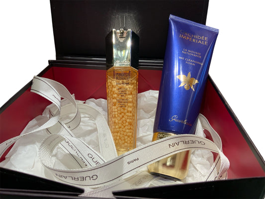 Cofanetto Guerlain - Abeille Royale Serum anti-àge + Orchidèe Impèriale la mousse nettoyante